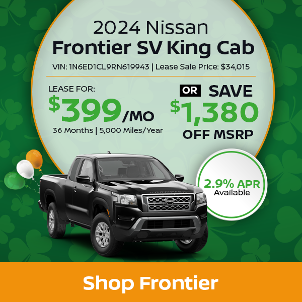 Nissan Frontier Special Offer Norwell, MA
