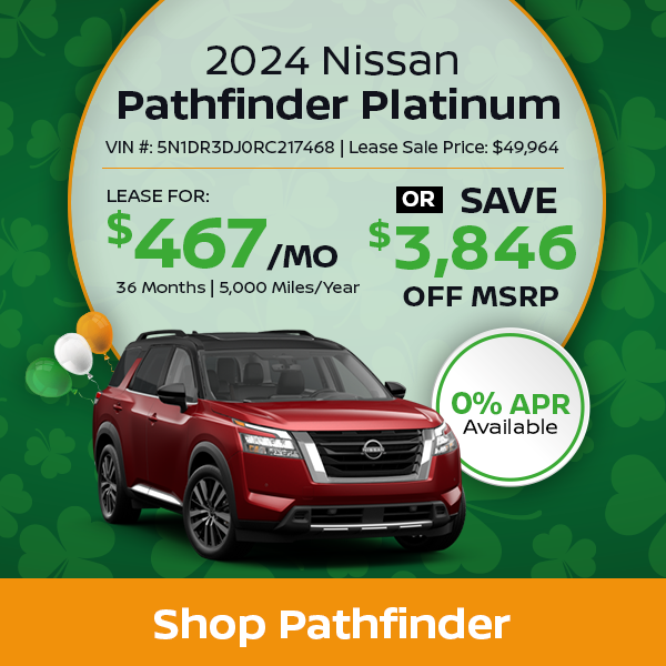 Nissan Pathfinder Special Offer Norwell, MA